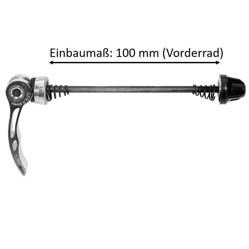 Schnellspanner Set 100mm + 135mm – Fahrrad Nabe vorne & hinten