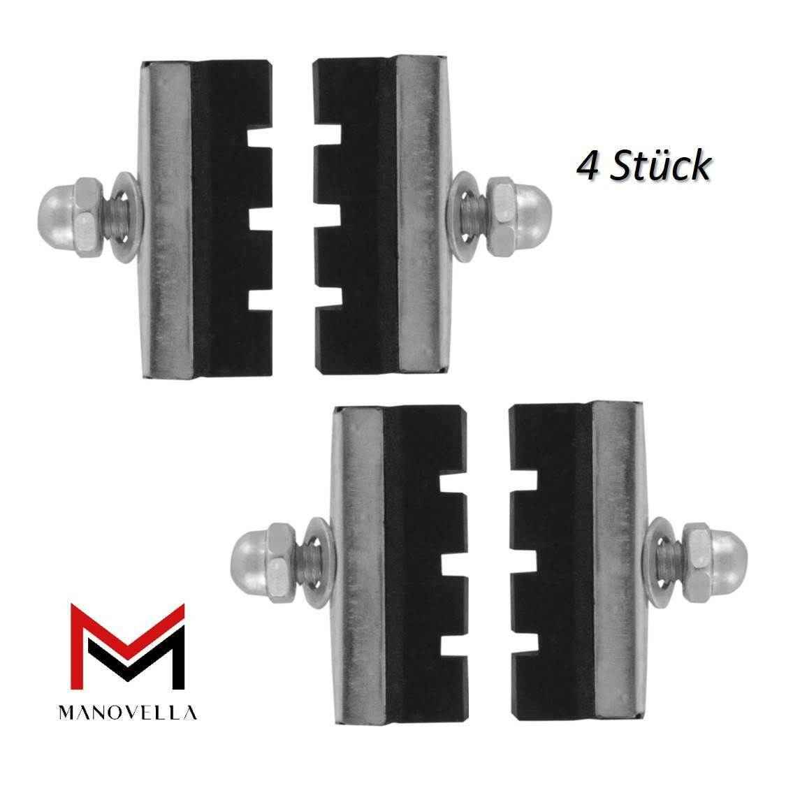 Ventura V-Bremsschuhe 70mm - Natürlicher Gummi Für Fahrrad Bremsen