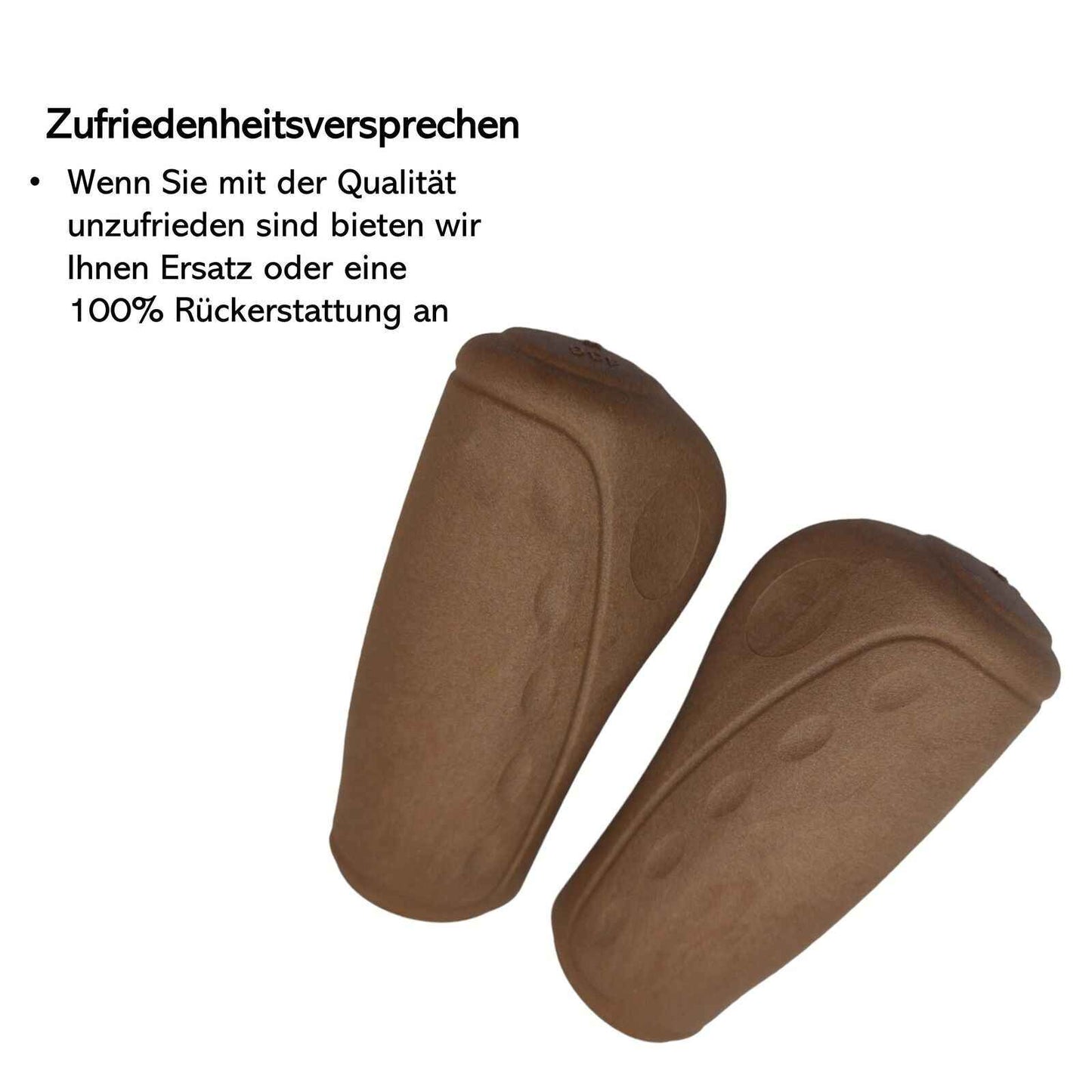 Fahrradgriffe Ergonomisch Anatomisch Braun Retro Kurz Kurz 92/92mm Länge 22cm Paar Durchmesser