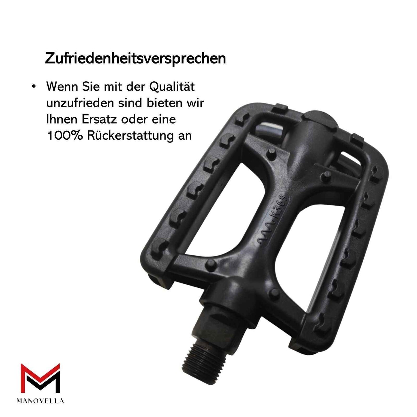 Fahrrad Pedale Kunststoff MTB Trekking City Antirutsch Model 'Bogota'