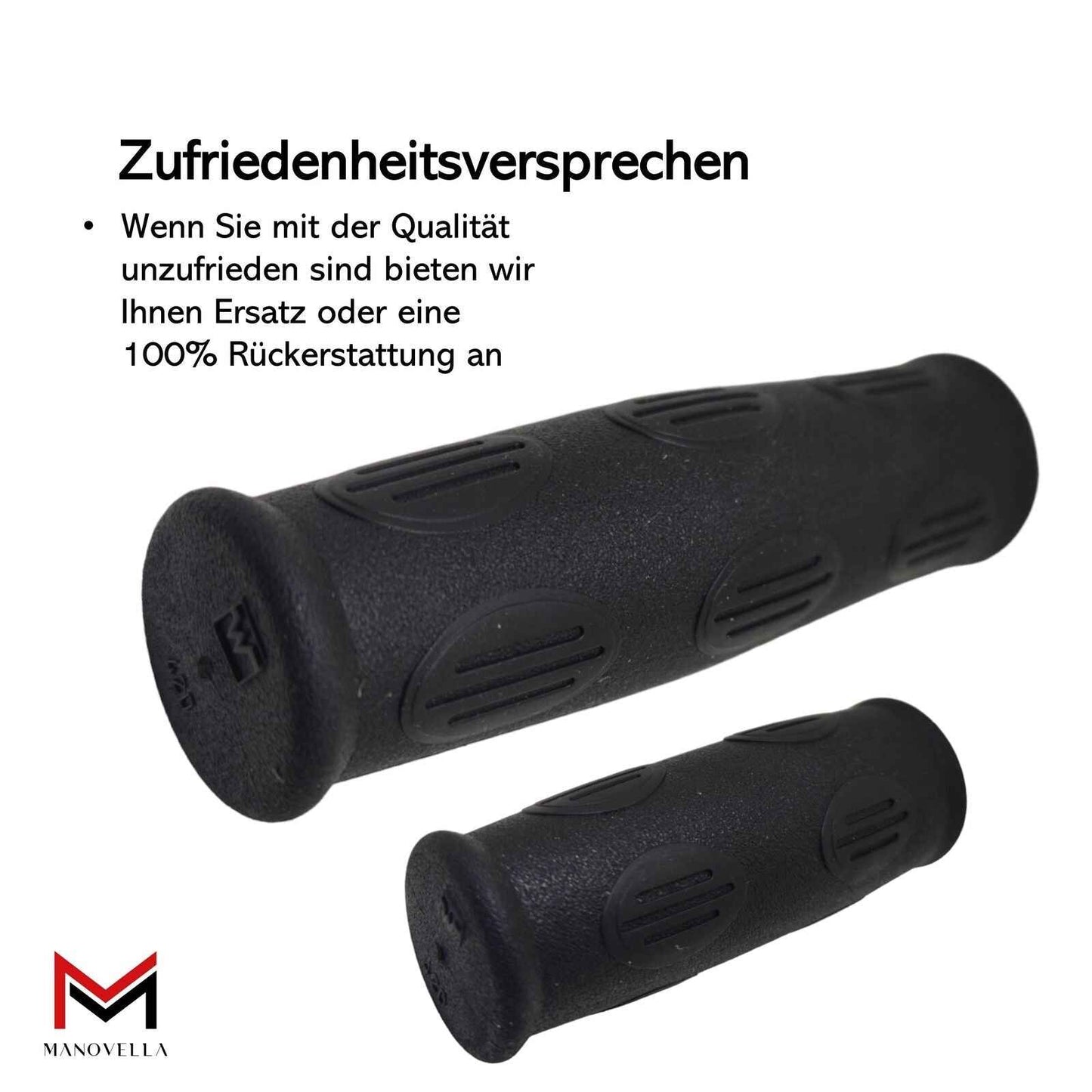 Fahrrad Griffe Lenker Schwarz Profiliert Comfort Kurz/Lang 92+117 mm MTB Cross Trekking