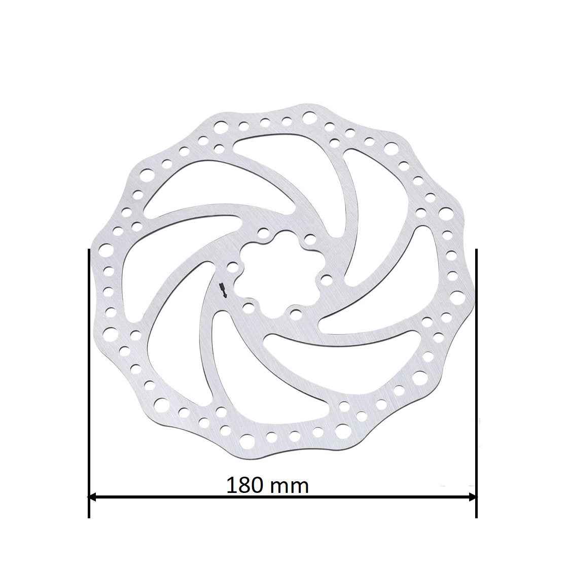 Edelstahl Bremsscheibe 160 mm inkl. Schrauben & Sicherungslack