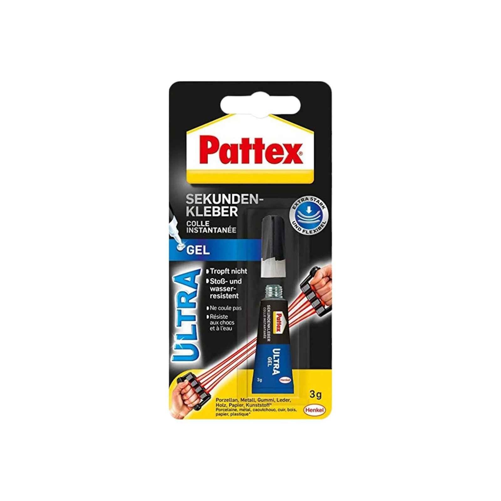 Pattex Sekundenkleber Ultra Gel extra Stark Alleskleber PSG2C 2 x 3g