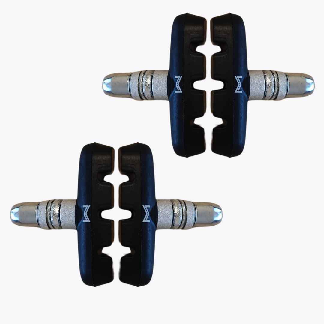 8x Fahrrad V-Brake Bremsbeläge 55mm – Bremsschuhe für Shimano, SRAM, Tektro & mehr