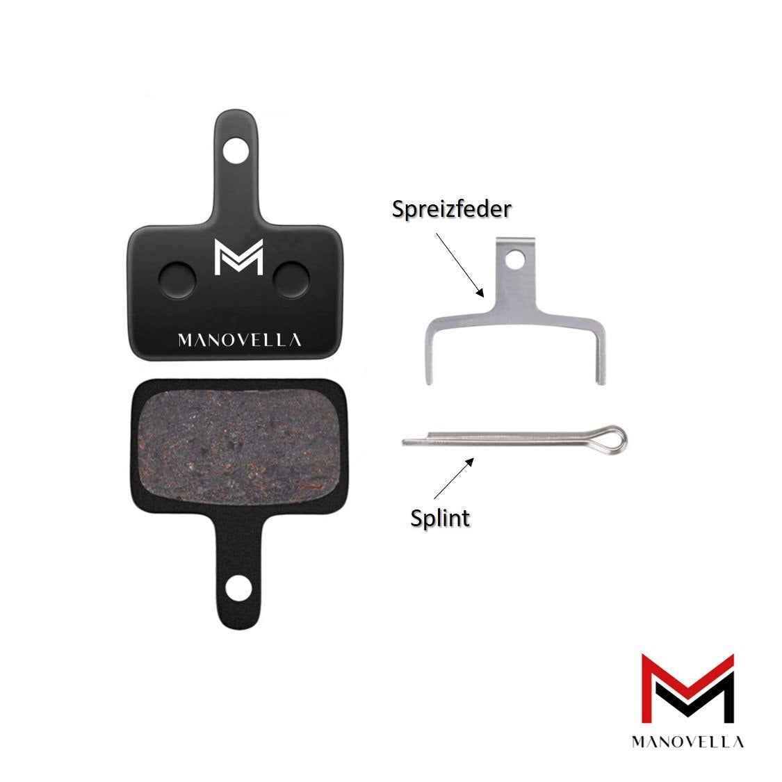 Fahrrad Bremsbeläge Shimano B05S B01S BR-M445 – Resin Disc Beläge