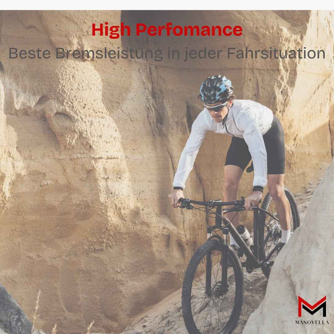 4x Fahrrad Cantilever Bremsbeläge 55mm – Bremsschuhe für Shimano, SRAM, Tektro & mehr