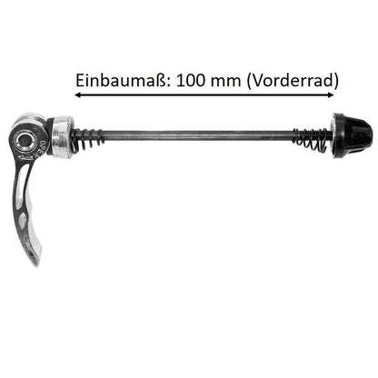 Schnellspanner Set 100mm + 135mm – Fahrrad Nabe vorne & hinten