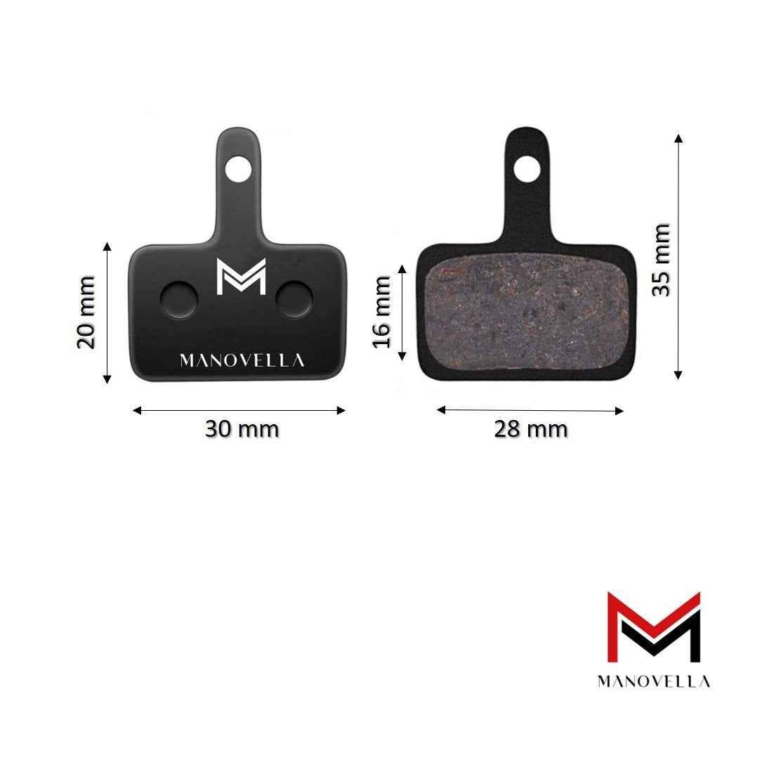 Fahrrad Bremsbeläge Shimano B05S B01S BR-M445 – Resin Disc Beläge