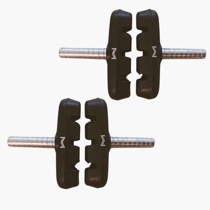 4x Fahrrad Cantilever Bremsbeläge 55mm – Bremsschuhe für Shimano, SRAM, Tektro & mehr
