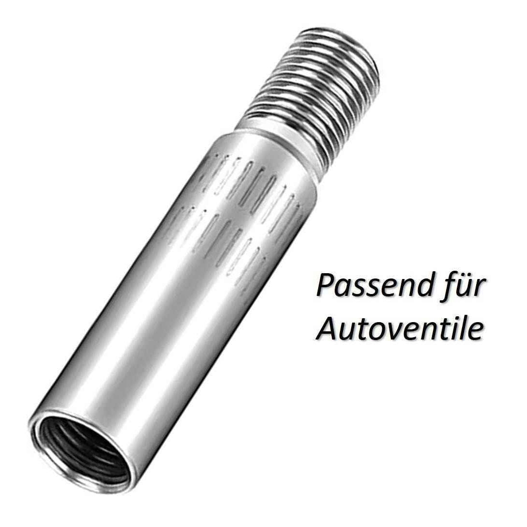 8x Ventilverlängerung Autoventil 39mm – AV / Schrader Ventil Verlängerung