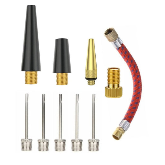 Universal Ballpumpe Adapter Set – 9-teilig für Bälle & Luftmatratzen