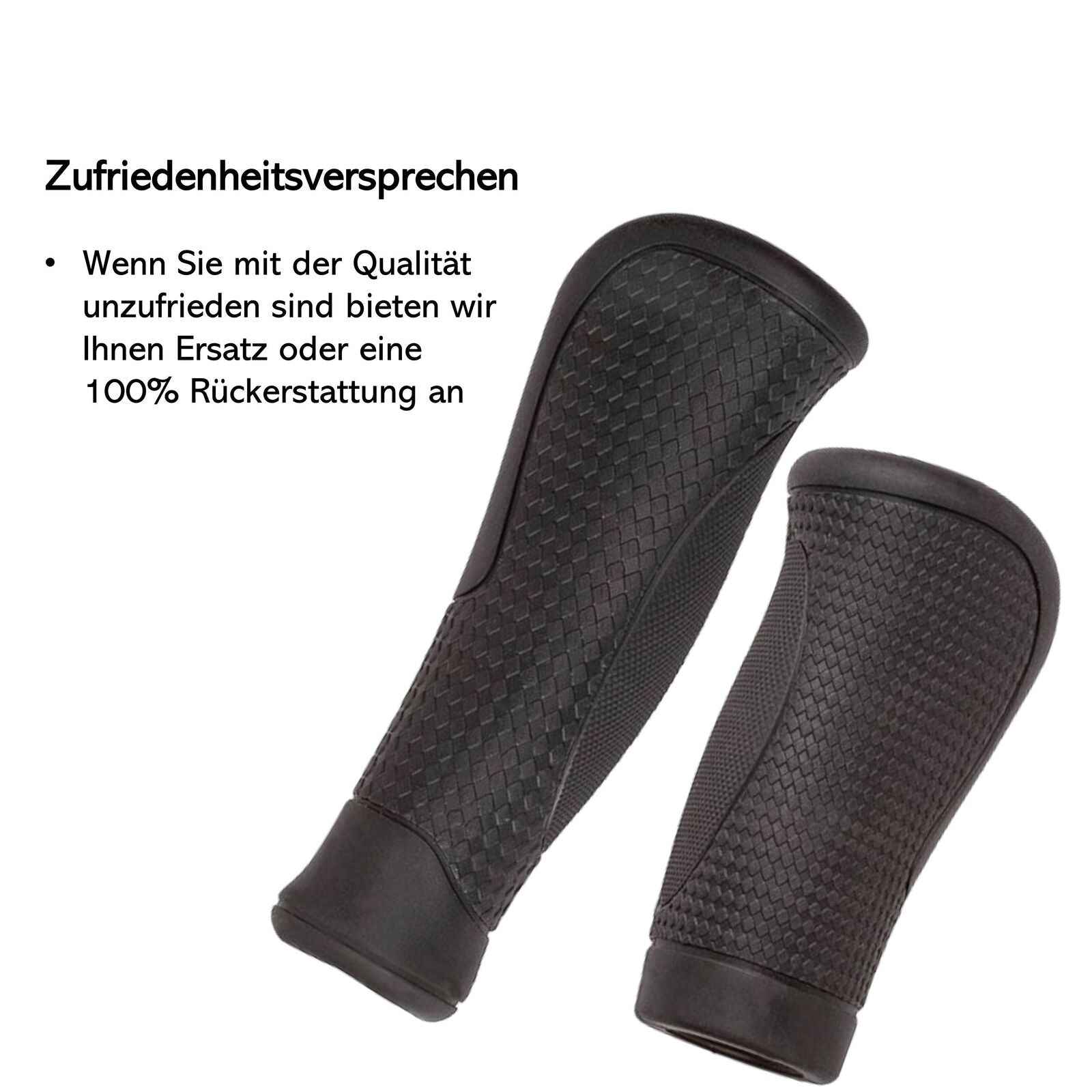 ergonomische fahrradgriffe für drehgriffschaltung Ergonomische Fahrradgriffe für Drehgriff-Schaltung – 1 Paar (130/95 mm, schwarz)