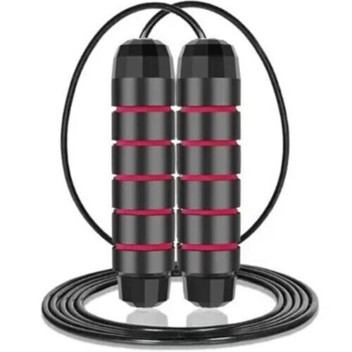 Fitness Springseil Profi Skipping Rope Hüpfseil 300 cm 3m Rot Grün Blau schwarz