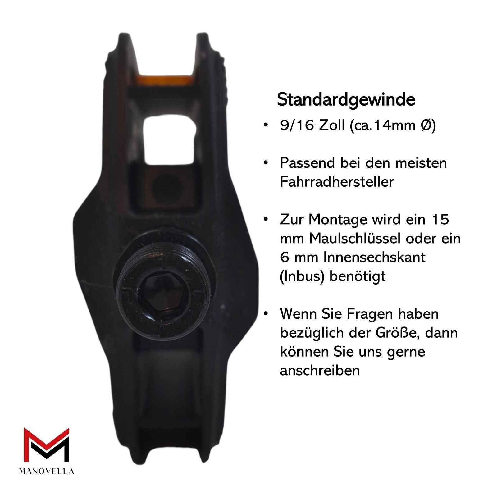 pedale inbus größe Fahrrad Pedale Sandbeschichtung City Cross E-Bike Trekking Antirutsch Sand Model 'Kairo'