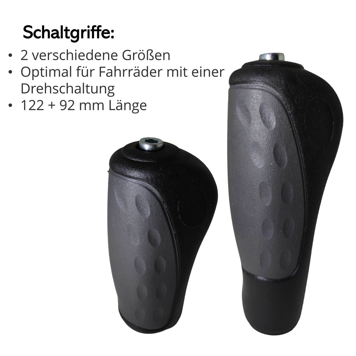 Fahrradgriffe Ergonomisch für Drehgriff verstellbar 92mm/125mm Länge