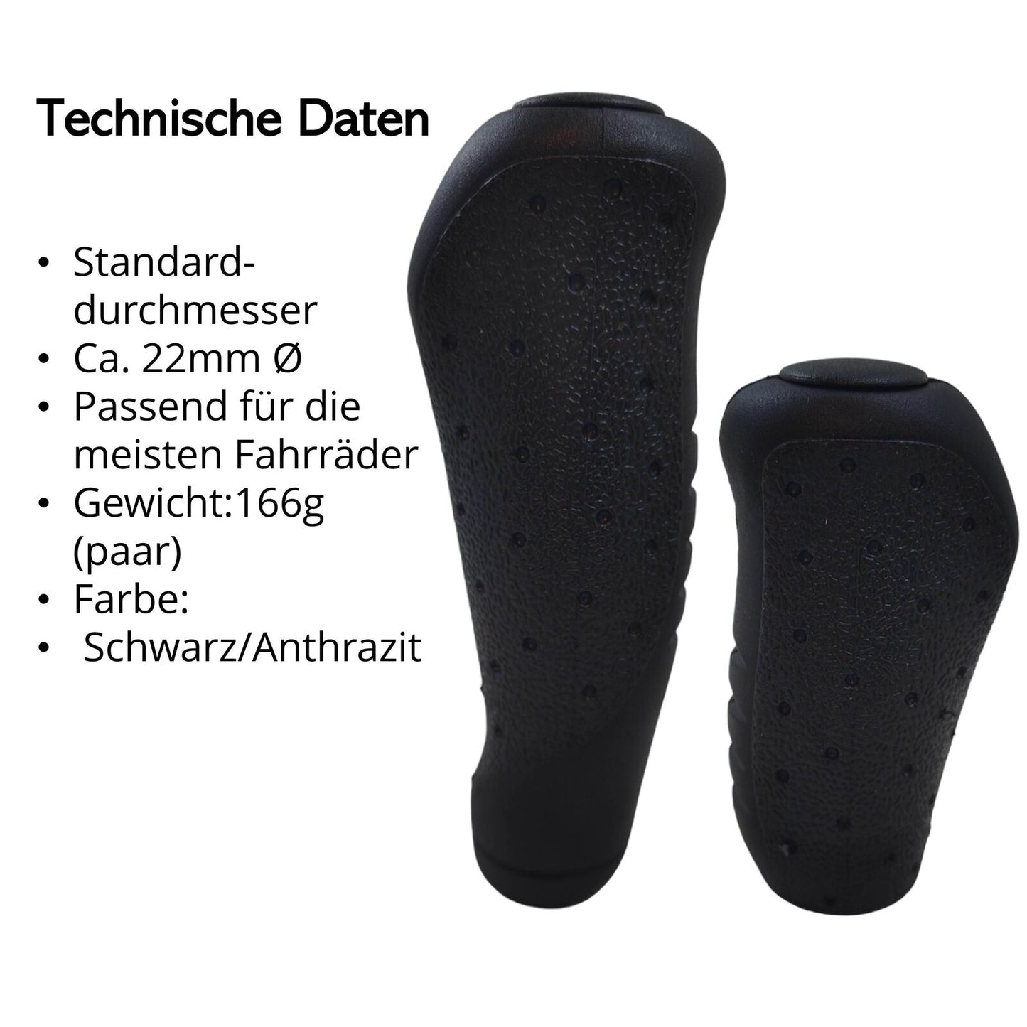 Fahrradgriffe Ergonomisch für Drehgriff Kurz Lang 92mm/135mm Länge