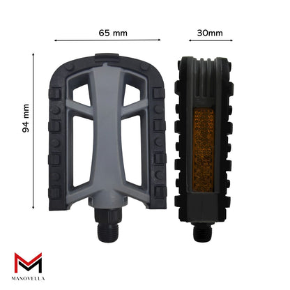 Fahrrad Pedale Gummikralle MTB City Trekking Universal Model 'Bangkok'