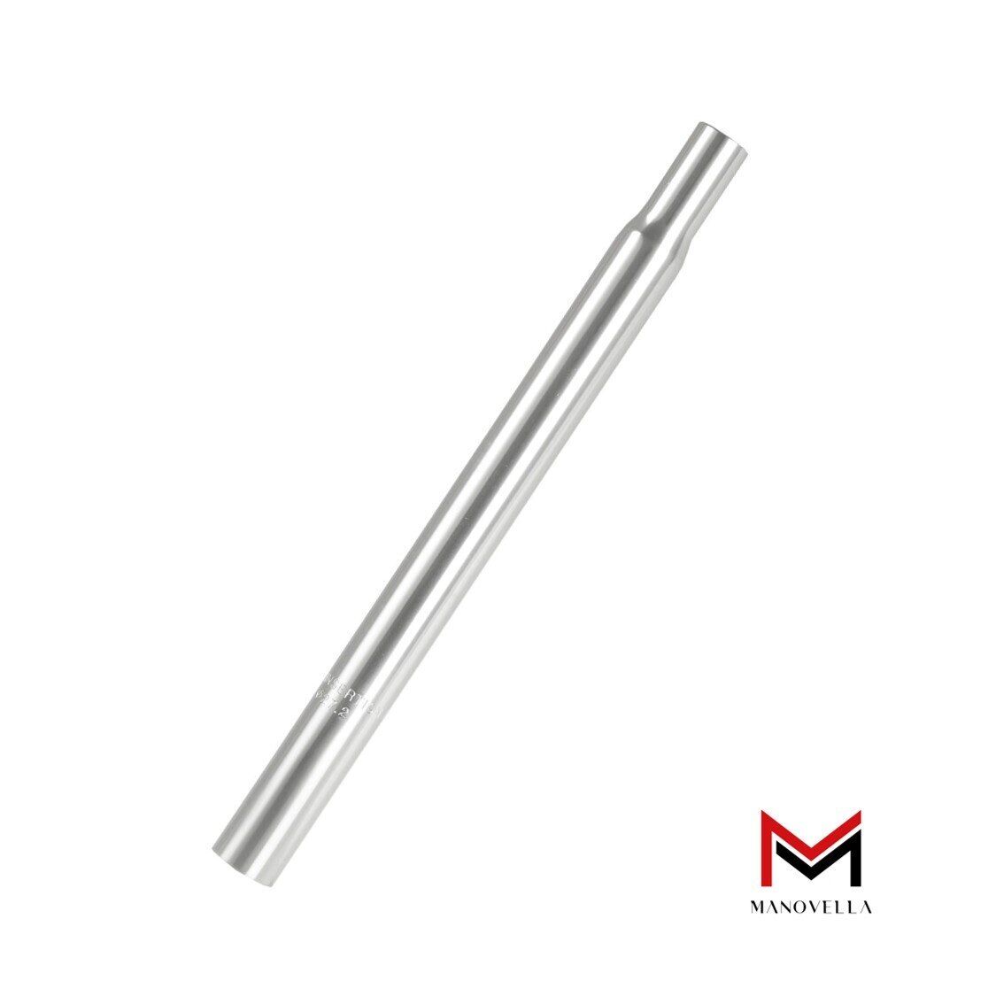 Fahrrad Sattelstütze Aluminium Sattel Stange 300 mm 27,2 mm MTB Silber Schwarz
