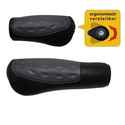 Fahrradgriffe Ergonomisch für Drehgriff verstellbar 92mm/125mm Länge