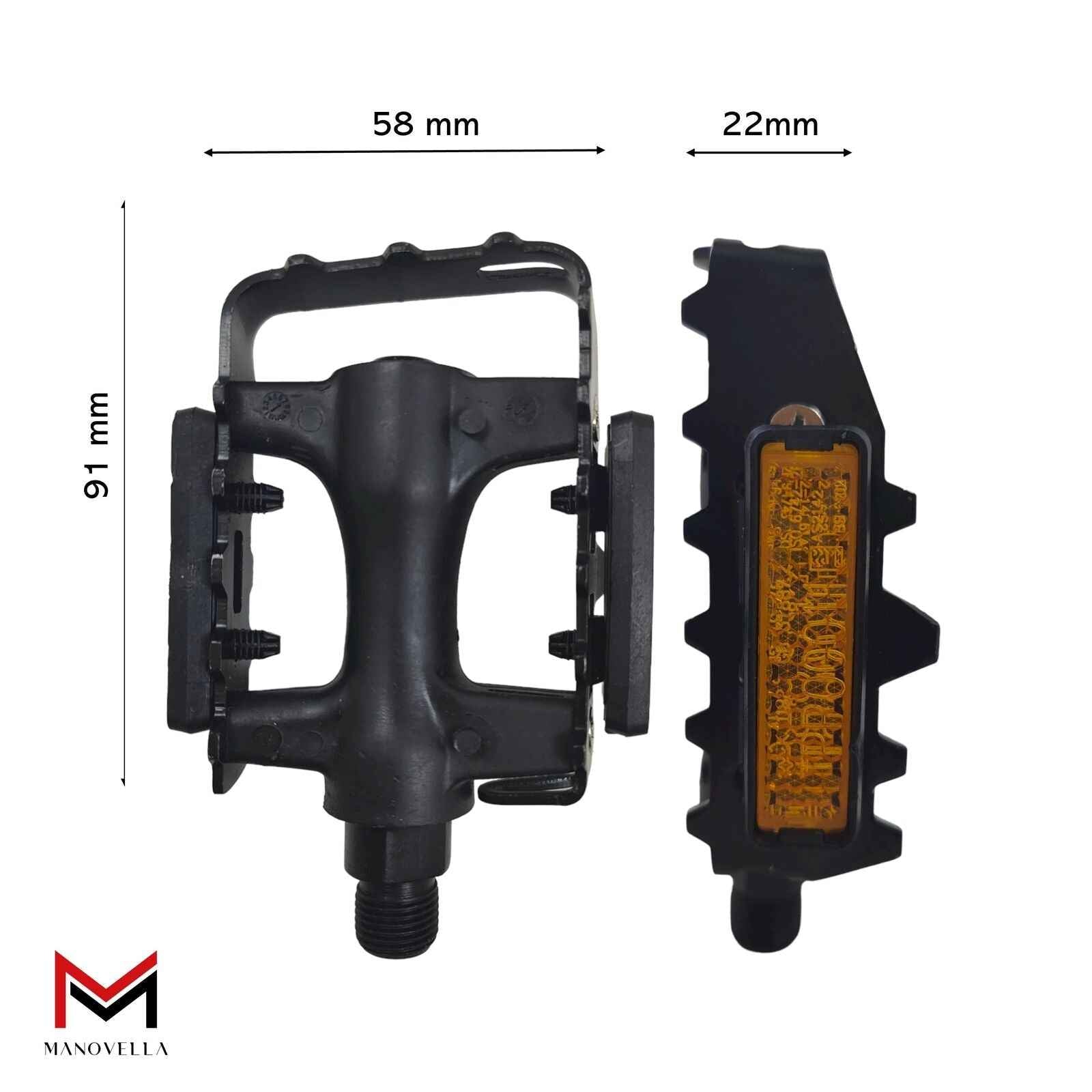 mtb pedale kunststoff Fahrrad Pedale Kunststoff Alu City MTB Cross Trekking Antirutsch Model 'Peking'