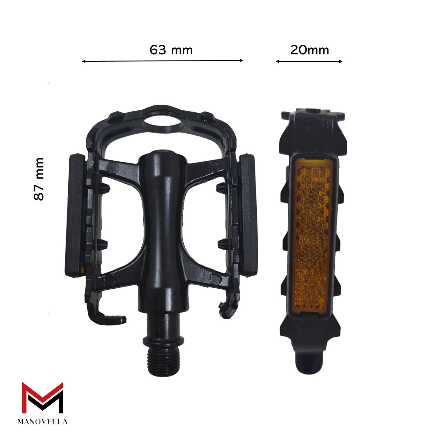 Fahrrad Pedale Alu MTB Trekking E-Bike Model 'Brüssel'