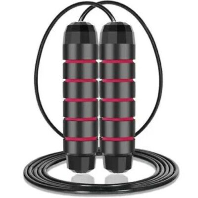 Fitness Springseil Profi Skipping Rope Hüpfseil 300 cm 3m Rot Grün Blau schwarz
