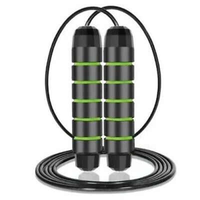Fitness Springseil Profi Skipping Rope Hüpfseil 300 cm 3m Rot Grün Blau schwarz